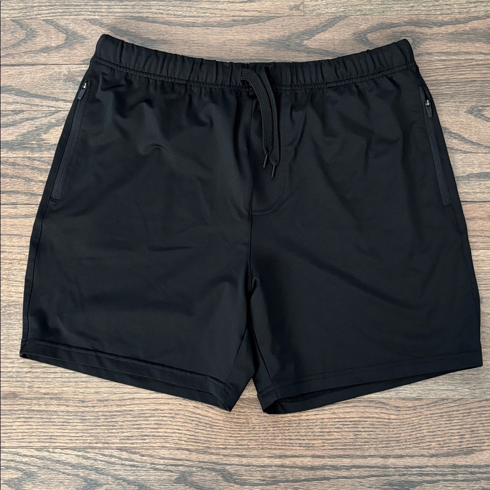 Men's Black Athletic Shorts